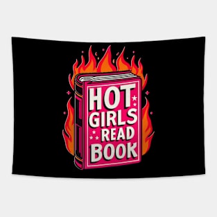 Hot Girls Read Books Tapestry