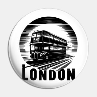 London Bus Pin