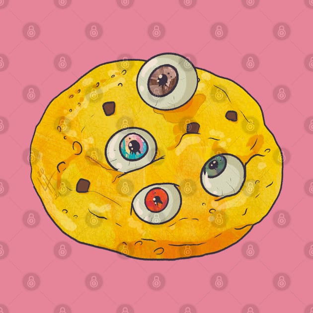 Classic EYEchip cookie by Lhollowaydesign