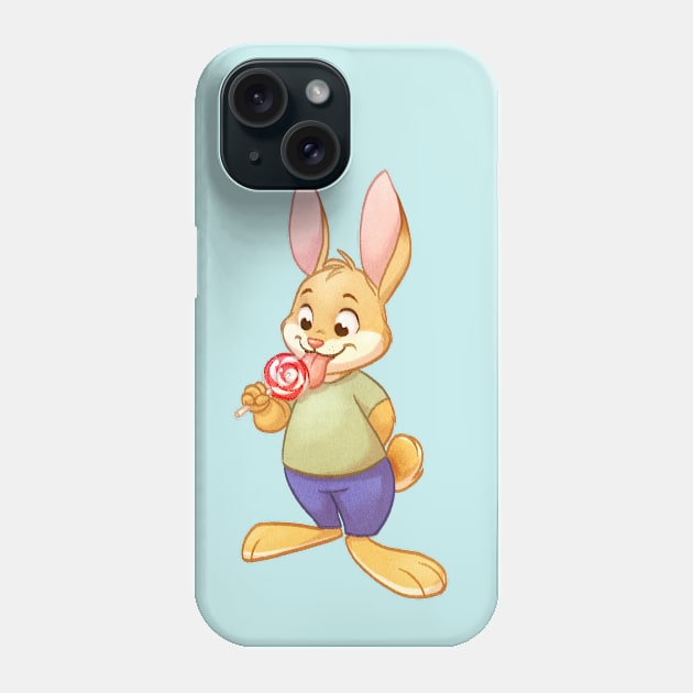 Lollipop Bunny Phone Case by ChelseaKenna