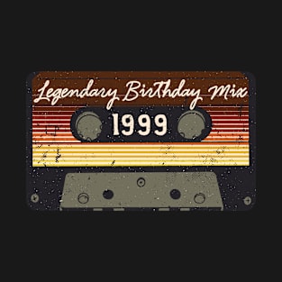 1999 Classic Vintage Retro Cassette Tape Birthday Mix T-Shirt