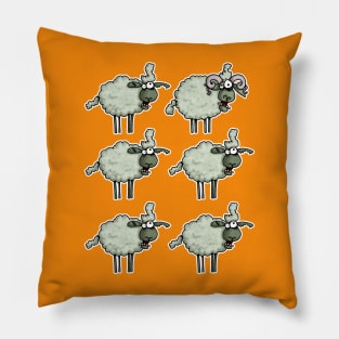 Zombie Herd II Pillow