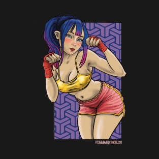 fighter girl T-Shirt