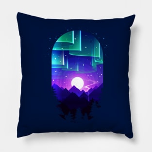 Northern Lights Pillow