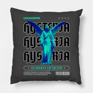 hysteria angel of death statue sculpture Pillow