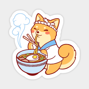 Ramen Shiba Magnet