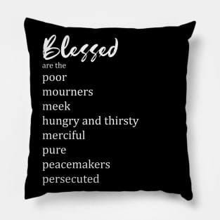 Blessed Are The Pillow