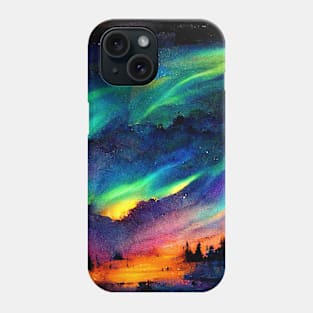 Aurora Borealis Northern Lights Phone Case