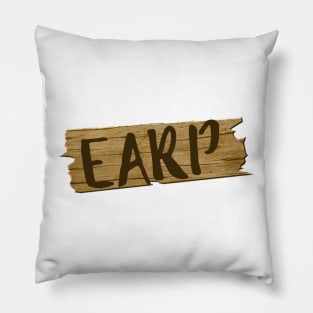 Earp homestead sign - Wynonna Earp Pillow