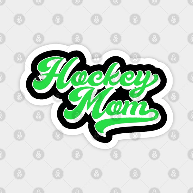 Ice Hockey Mom Player gift shirt Magnet by Upswipe.de