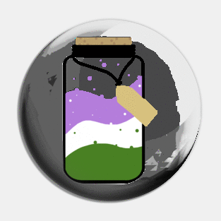 genderqueer pride jar Pin