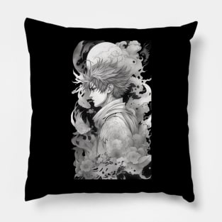 Gojo Satoru Grey Design Pillow