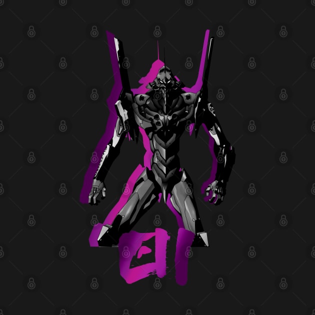 Evangelion Unit 01 by Lyamecron