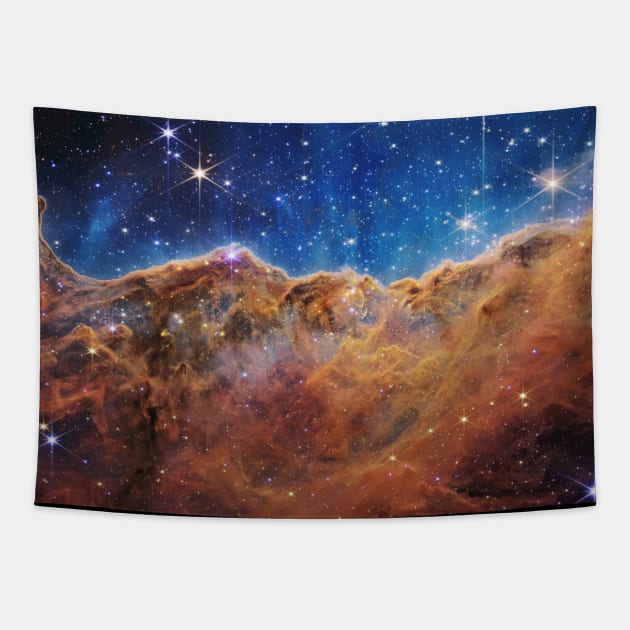 NGC 3324 Carina Nebula James Webb Telescope Tapestry by podartist