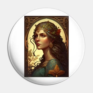 Queen Guinevere of Camelot Pin