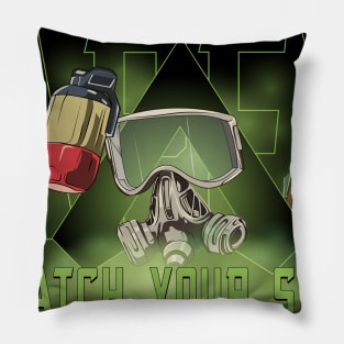 Caustic Apex Legends Pillow