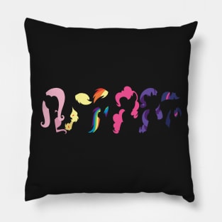 The Mane Six Pillow