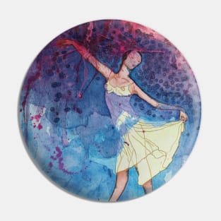 Dance It n5 by Natasha Kolton · dancer dancing watercolor painting Pin