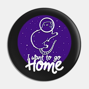 SPACE / POSSUM: I Want To Go Home Pin