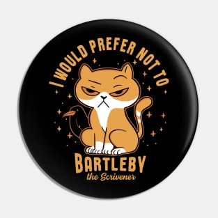 I would prefer not to - the Scrivener Cat design Pin