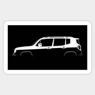 Jeep Renegade With Roof Rack Sketch Art - Jeep - Tapestry