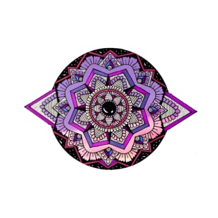 Purple Portal Mandala T-Shirt