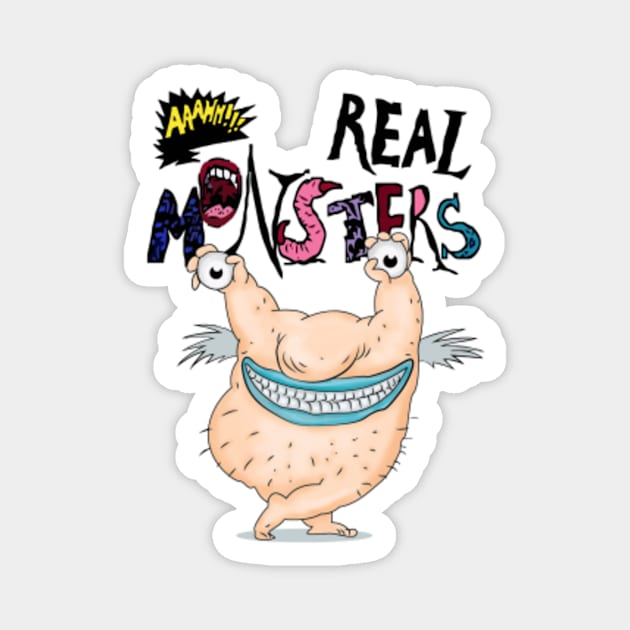 Real Monsters Krumm Magnet by Komataguri