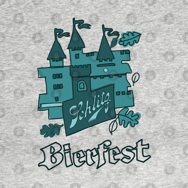 Disover Schlitz Beer Bierfest BLUE - Schlitz Beer - T-Shirt