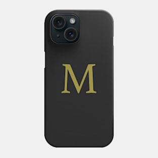 M letter Phone Case