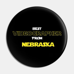 Best Videographer from Nebraska Pin