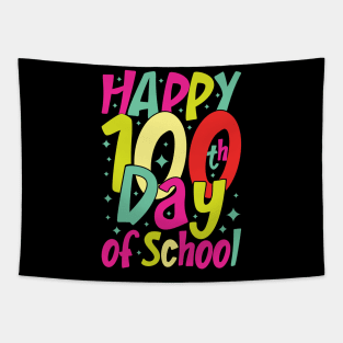 100th Day Of School, Celebration design Tapestry