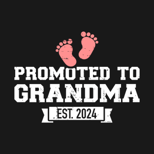 Promoted to grandma est. 2024 T-Shirt