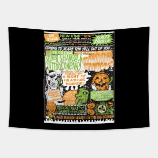 Silver Shamrock Spookshow Spectacular in COLOR! Tapestry