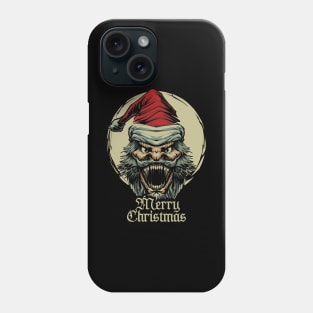 monster santa claus Phone Case