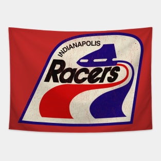 Defunct - Indianapolis Racers Hockey Tapestry