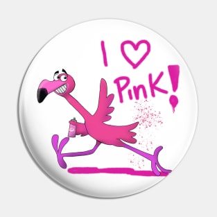 I love Pink! Pin