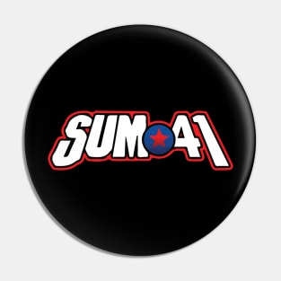 SUM 41 logo Pin