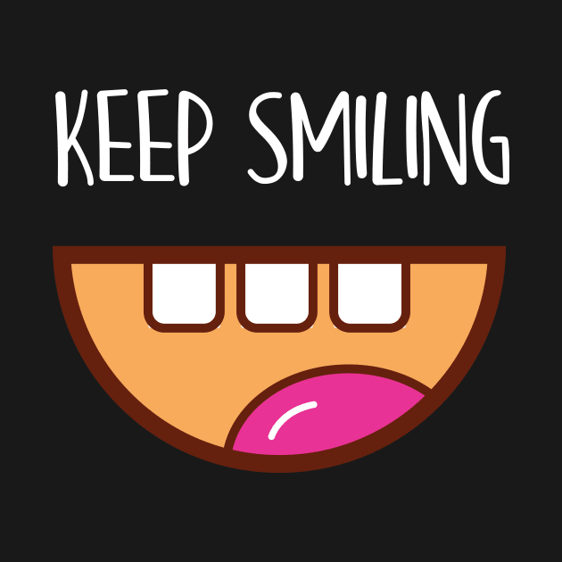 KEEP SMILING MASK by Amrshop87