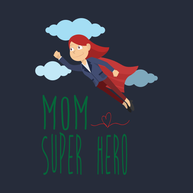 mom super hero by zakchman