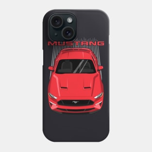 Mustang GT 2018 to 2019 - Red Phone Case