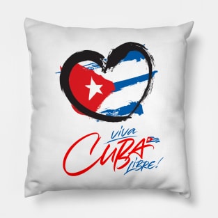 Viva Cuba Libre - Patria Y Vida Pillow