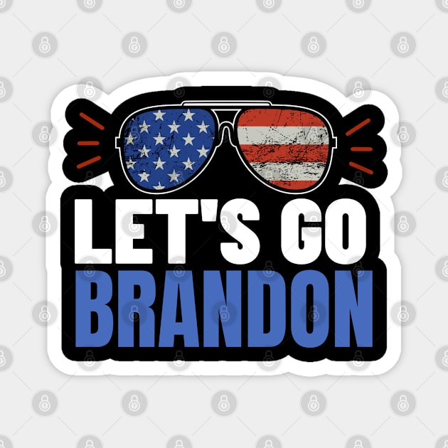 Let's Go Brandon Magnet by LadySaltwater