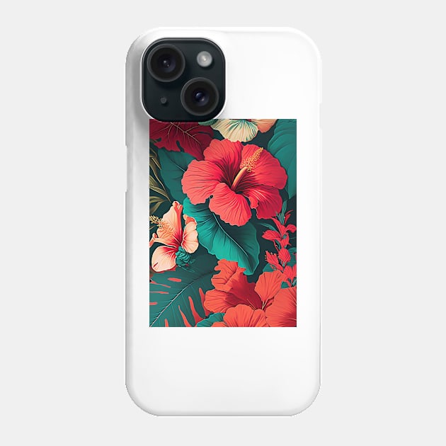 Botanical Flowers Phone Case by beefyart