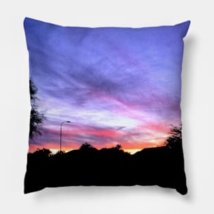 Vivid Sunset Pillow