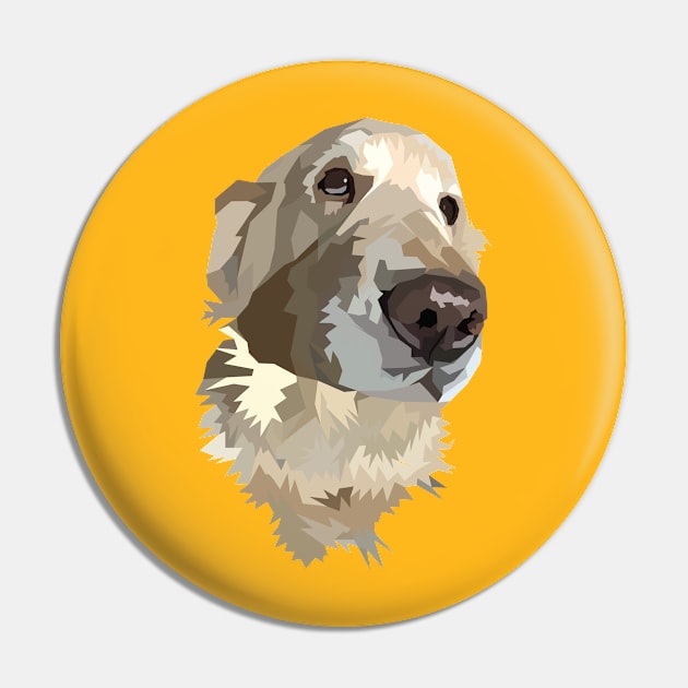 Golden Retriever Pin by IIsEggs