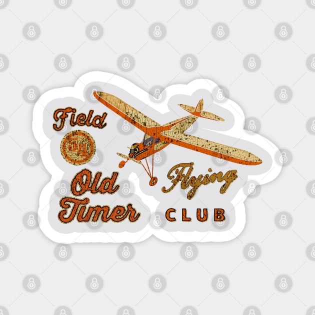 Oldtimer Flying Club RC planes Magnet by Midcenturydave