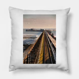 Southend on Sea Pier Essex England Pillow