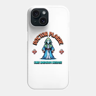 doctor plague pixel art Phone Case