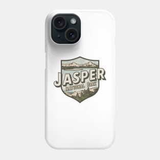 Jasper National Park Vintage Emblem Phone Case