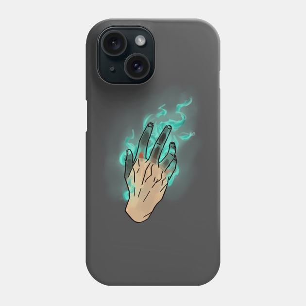 Fireball (Teal) Phone Case by Nic Stylus